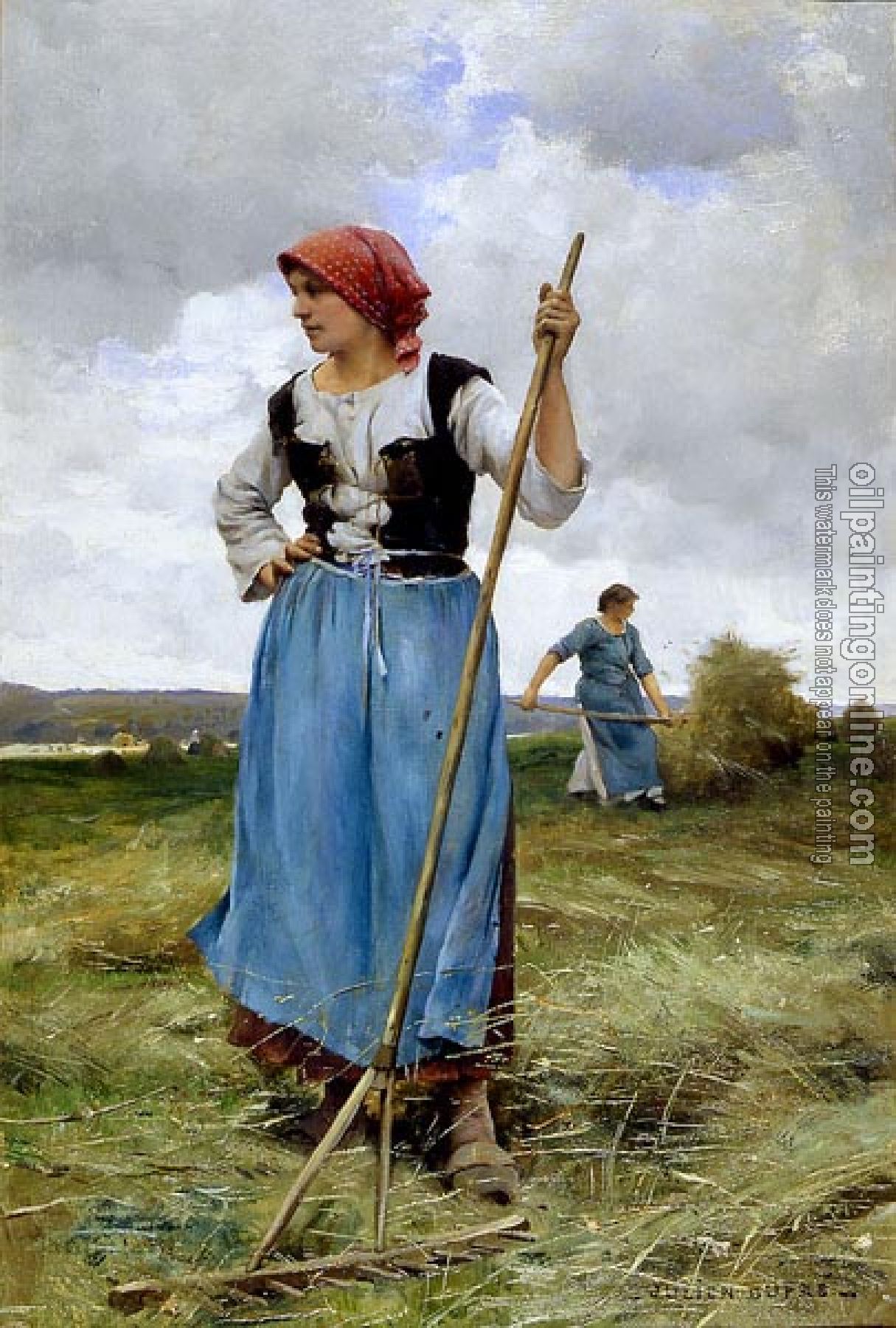 Julien Dupre - Turning the Hay